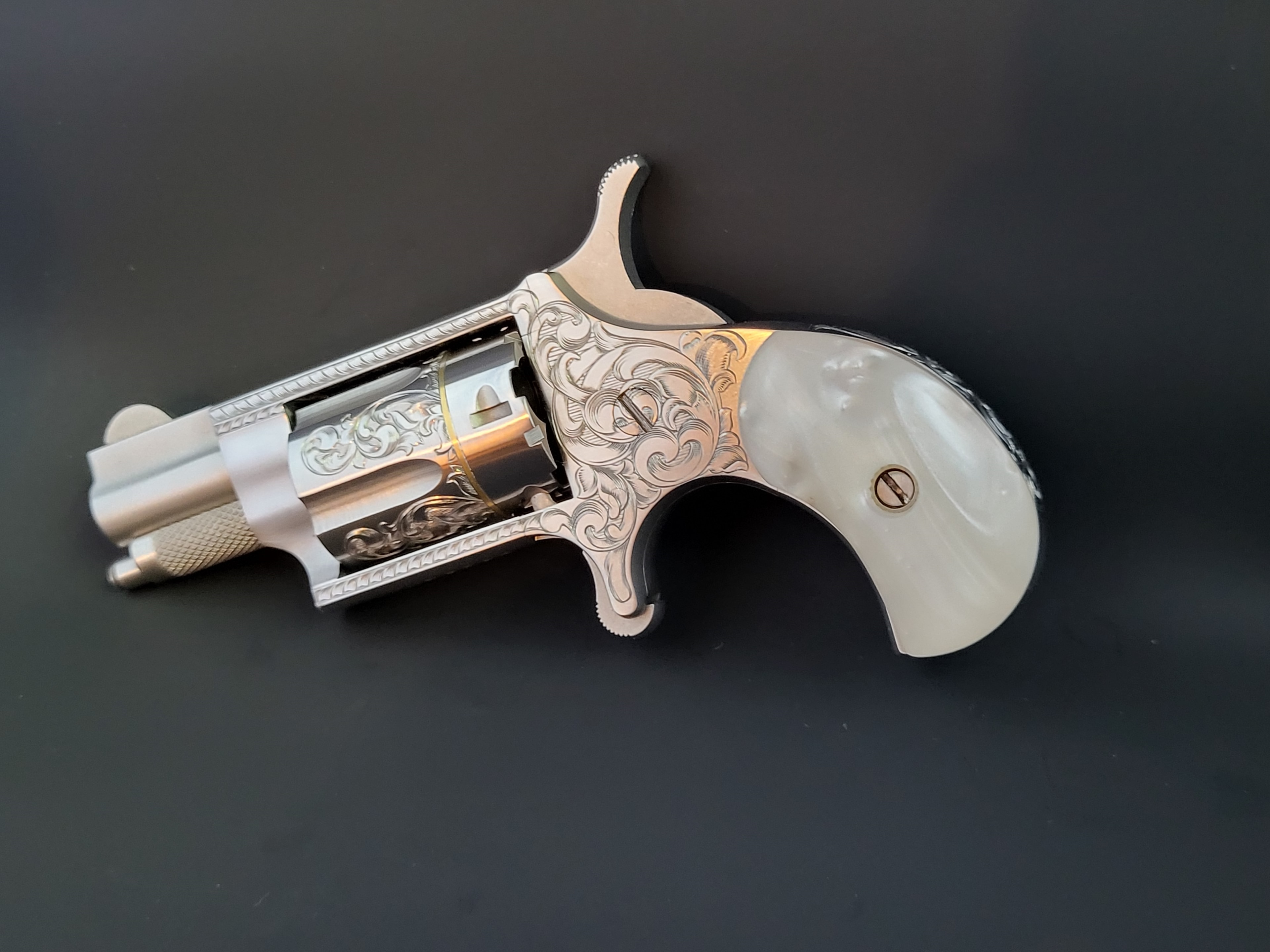 Featured engraving work — gold ornamental detail