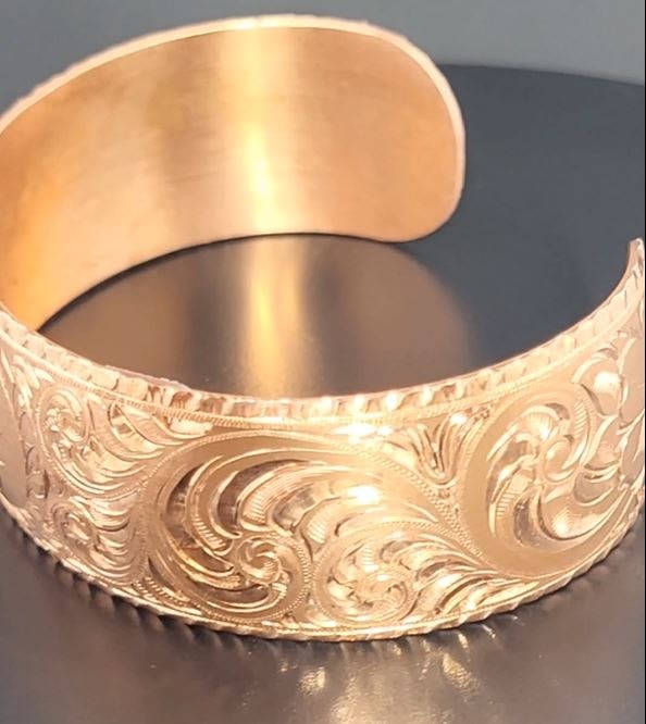 Copper Scroll Bracelet