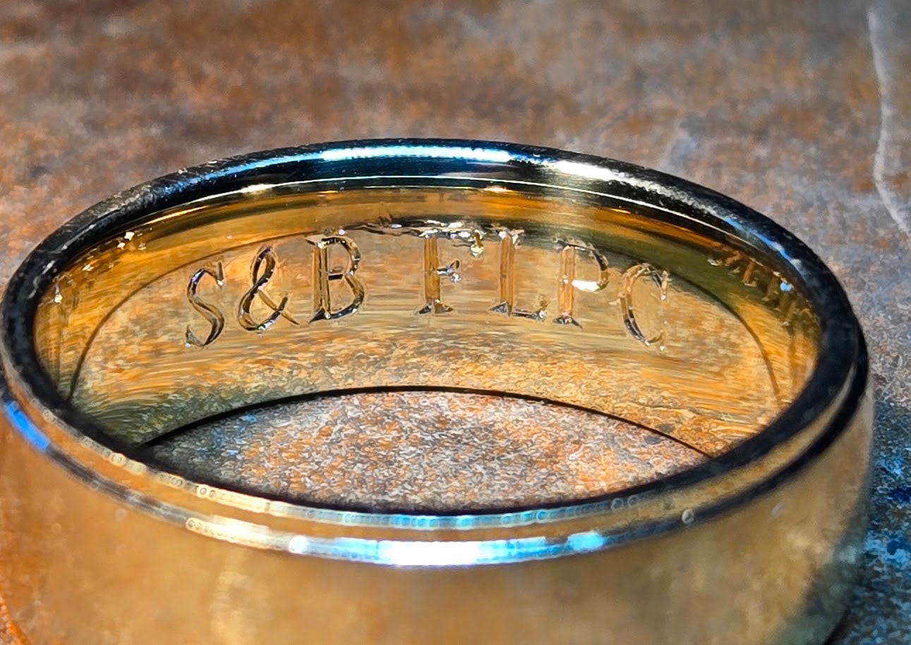 S&B — Ring Inscription